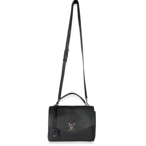 Louis Vuitton Black Calfskin MyLockMe Satchel - Picture 6 of 7